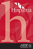 Cover of journal devoted to the teaching of Spanish and Portuguese